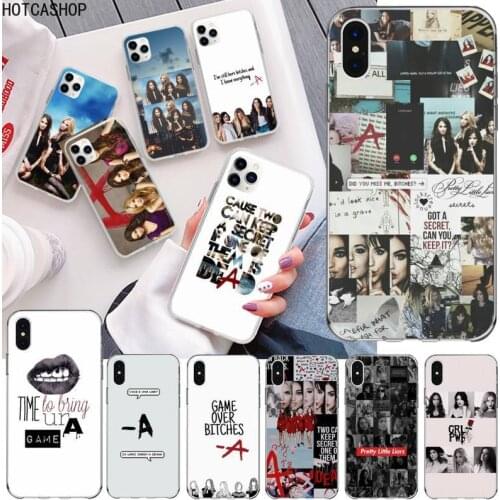 Pretty Little Liars PLL TV Show Phone Case for iphone 12 pro max mini 11 pro XS MAX 8 7 6 6S Plus X 5S SE 2020 XR cover