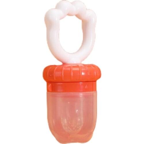 Baby Fruit Feeder Cartoon Shape Portable BPA Free Kids Fruit Feeding Pacifier for Boys Girls