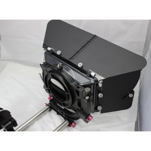 As Tilta MB-T04 4*5.65 HDSLR Matte box for 15mm/19mm rod camera support rig Film shooting