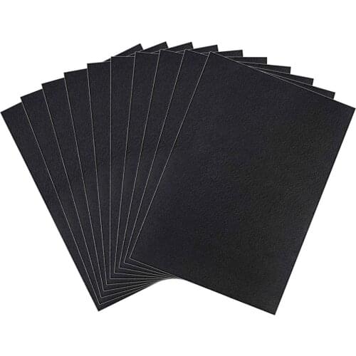 10x Velvet Fabric Adhesive Sheet Multipurpose Sticky for Jewelry Box Arts Crafts