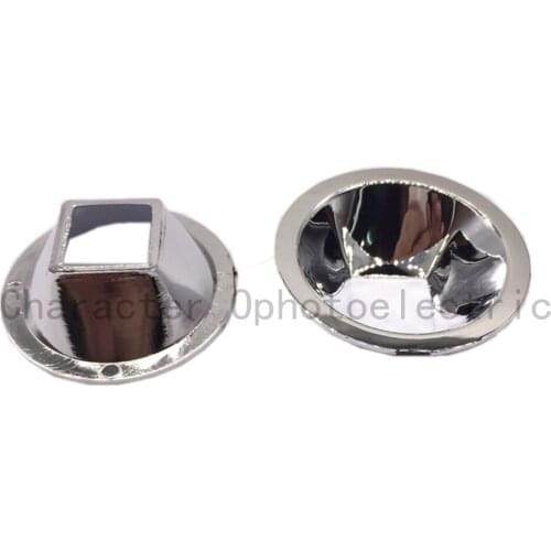 1PCS 10W high power LED lamp LED lamp cup reflector spotlight reflector cup diameter 57mm plastic electroplating