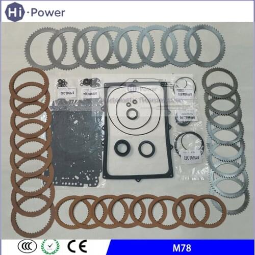 M78 Automatic Transmission gearbox parts rebuild master kit For Ssangyong 6 Speed