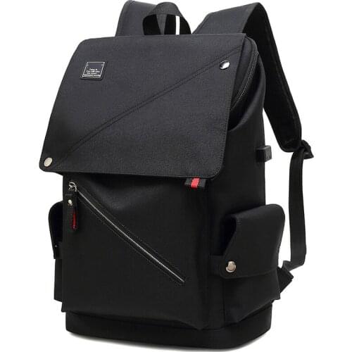 Fashion Men Travel Backpack Large Capacity USB Charging Back Pack Outdoor Waterproof Business Laptop Backpack Schoolbag Mochila