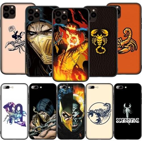 Lavaza K10 Animal Crab Scorpion Cute Silicone Soft Case for iPhone 12 Mini 11 Pro XS Max XR X 8 7 6 6S Plus 5 5S SE 2020
