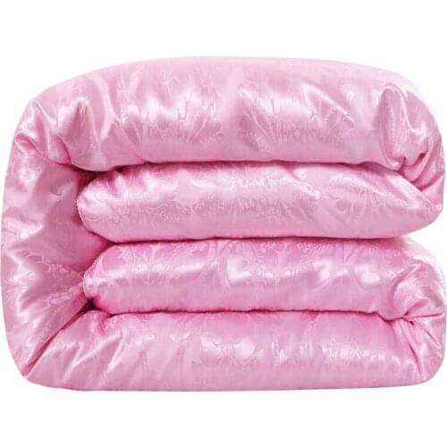 New Comfortable Spring High-end Silk Natural Silk Filled Silk Comforter Duvet Silk Quilt Blanket Best for Spring and Summer