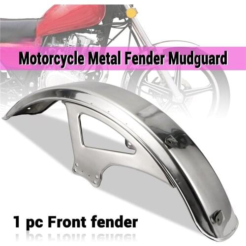 1pc Motorcycle Front Fender Mudguard Fairing Stainless Steel MugGuard Covers Motorcycle Styling Decoration Accessories for WY125