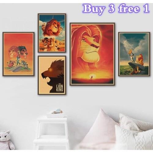 The Lion King poster print children room decoration picture wallpaper living room decoration