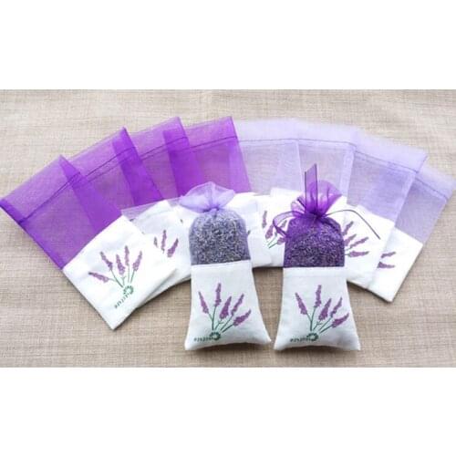 Rectangular cotton spice bag mesh cotton lavender sachet bag 500pcs