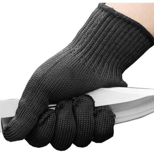 Working Safety Gloves Kitchen Anti-Cutting Gloves Protective Hand Cut-Resistant Stainless Steel Wire Finger Gloves Cutting Tools