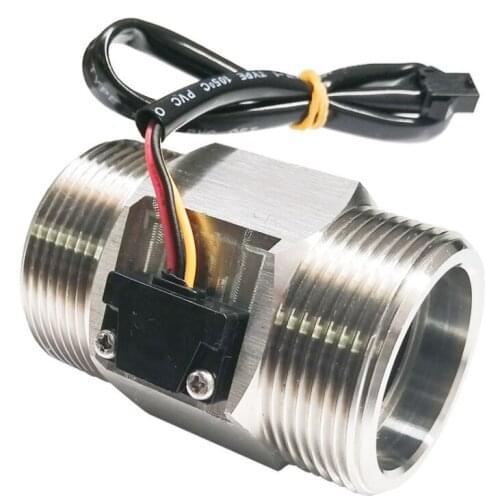 SUS304 2-150L/MIN DN40 Stainless steel water Hall Turbine flow sensor industry meter G1.5"