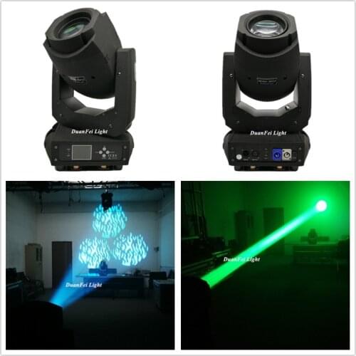 10PCS Zoom Moving head led 200W led spot moving head 8/6 gobos moving head dmx512