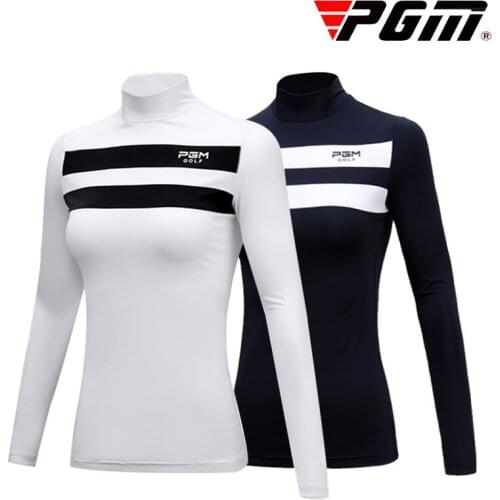 Golf Sunscreen Womens Ice Tshirts Outdoor Sport Clothing Underwear Long Sleeve Breathable Sports Bottoming Golf Apparel D0490