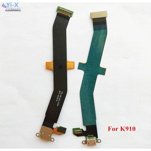 1PCS New USB Charge Plug Dock Connector Charging Port Flex Cable for Lenovo K910 Repair Parts