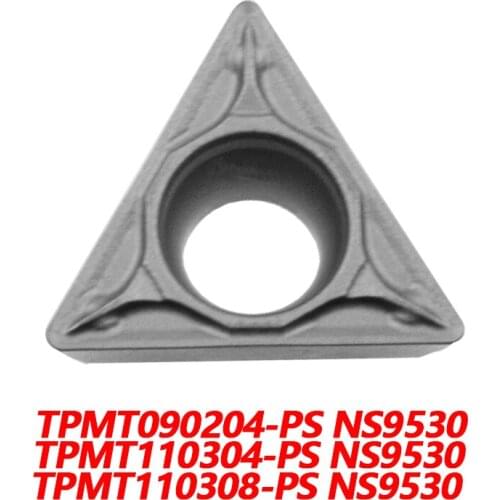 100% Original TPMT TPMT090204-PS NS9530 TPMT110304-PS TPMT110308-PS CNC lathe Insertion Carbide Insert Mechanical Processing
