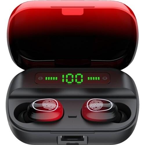 Wireless Bluetooth Headset Power HBQ Pro Sports Hanging Ear TWS Intelligent Noise Reduction Headset for Home Movement