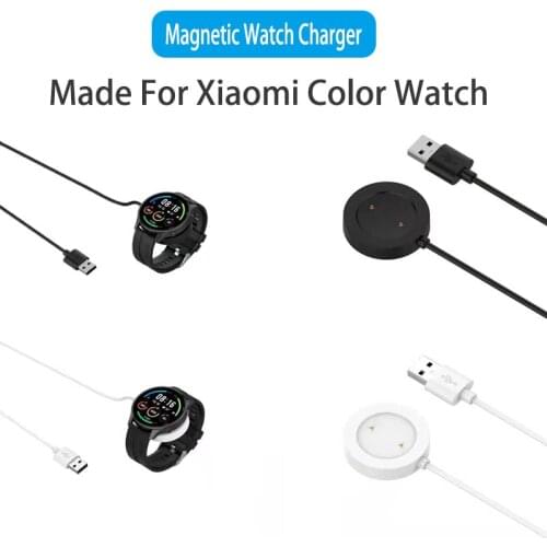 Smartwatch Dock Charger Adapter USB Charging Cable Cord Wire for Xiaomi Mi Watch Color Sports Version Smart Watch Accessories
