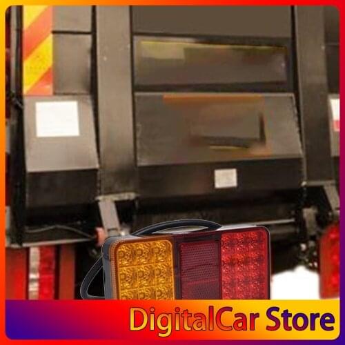 12v Durable Truck Brake Light Trailer Brake Light 24lde Waterproof Brake Light Double-color Brake Light