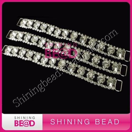 2014 hot selling crystal rhinestone bikini connector,free shipping,shiny clear rhinestone connector for sale