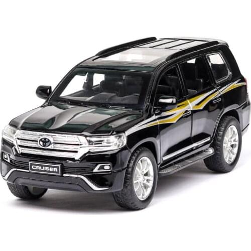 1:32 2019 New Style Toy Car TOYOTA LAND CRUISER Metal Toy Alloy Car Diecasts & Toy Vehicles Car Model Toys For Children