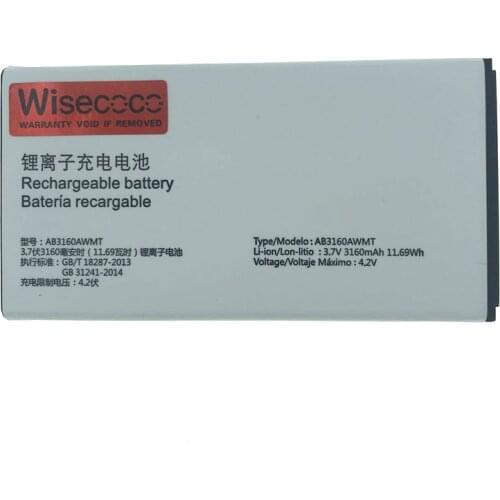 Original In Stock 3160mAh AB3160AWMT Battery For Philips Xenium E570 Mobile Phone High quality battery+Tracking Number
