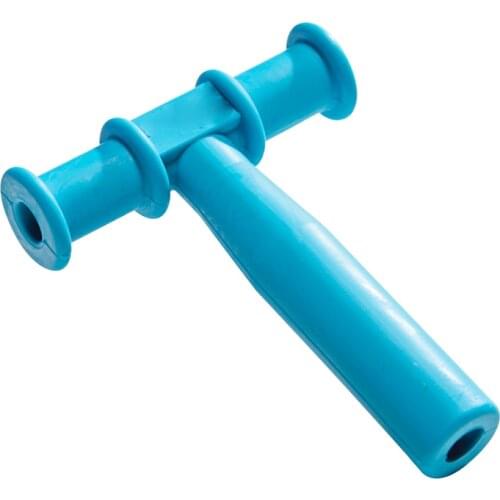 Blue Chewing Tube Oral Motor Chew Tools for Autism Baby Chewy Teether Speech Therapy Sensory Toys for Special Needs ADHD