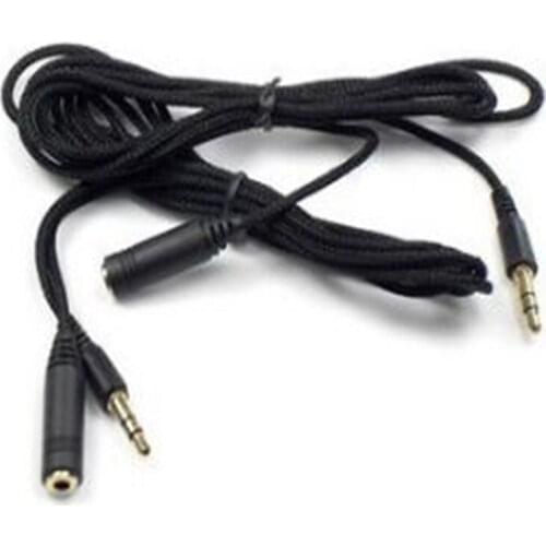 In stock!High Quality 1M 2M 3M 3ft 6ft 10ft 3.5mm Headphone Stereo Audio Female to Male Extension Cable Cord For Mp4 3 5 PHONE