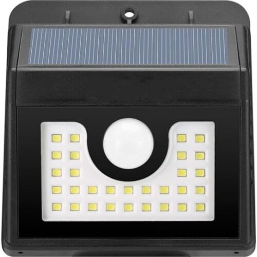 Waterproof 30 LED Solar Lights 200LM Solar PIR Human Body Motion Sensor Wall Light Outdoor Garden Light Lamp IP65 2W