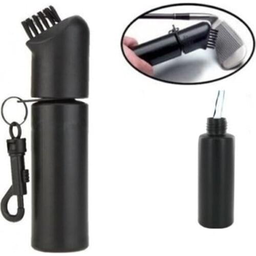 Gmarty 1pcs Golf Club Scrub Wet Cleaning Brush Golf Iron Ball Cleaning Brush Golf Cleaner with Water Bottle Golf Equipment