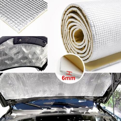 Auto Sound Insulation Mat Soundproof Universal White Car Inner Interior Replacement Accessories