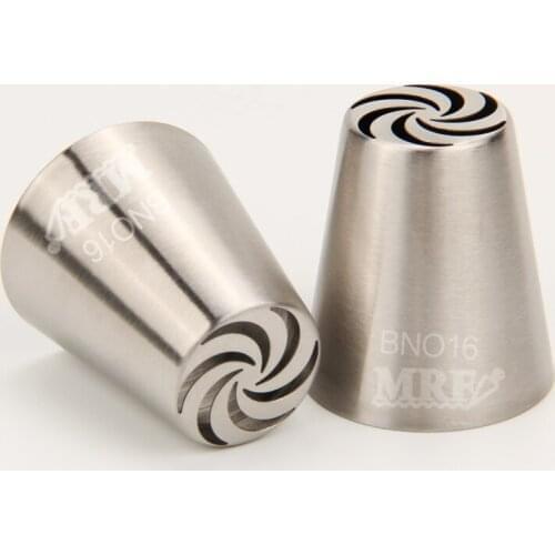 Free Shipping Stainless Steel 18/8 Russian Flower Piping Nozzle Cakes Cupcakes Decorating Icing Tips #BNO16