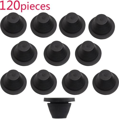 Motorbike Black Rubber Side Cover Grommets For Harley Touring EFI FLHT FLHR FLHX FLTRX Ultra 1996-2007