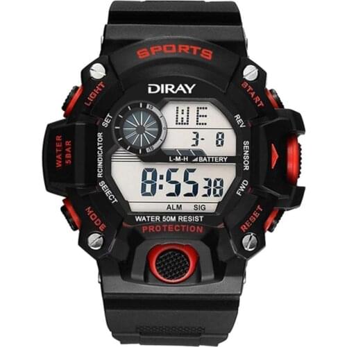 Мужские водонепроницаемые часы DIRAY China At AliExpress