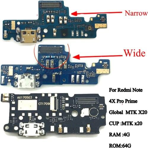 For Xiaomi Redmi Note 5 USB Connector Port Board FPC Dock Charging Flex Cable For Xiaomi Redmi Note 4X Pro Prime