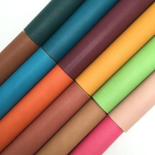 Onefly Wholesales Dropshipping Leather Supplier Cow Synthetic Vinyl Faux Leather Felt Backing Soft Leather For Bow DIY FZ094