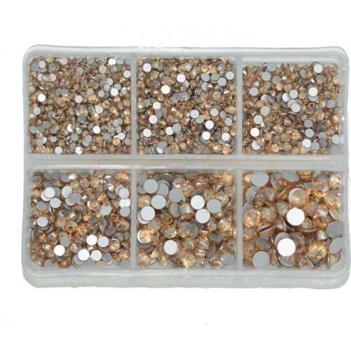 Multi-Size Nail Rhinestones 3D Crystal AB DIY Nail Art Decorations crystal diamond 3D glitter Nail Art Deasign