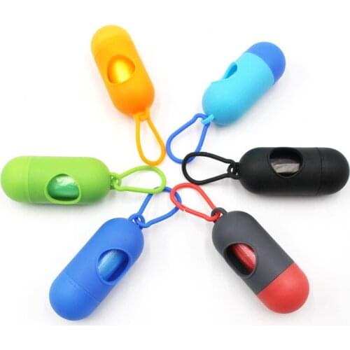 Dog Toilet Bag Pet Garbage Bag Biodegradable Outdoor Carrier Stand Dispenser Cleaning Pet Accessories 50 Rolos = 750 Pcs