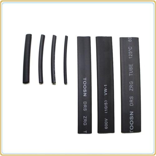Total 127 Pcs 2MM 2.5MM 3.5MM 5MM 8MM 10MM 12MM Heat Shrink Tube Tubing Sleeving Wrap Wire Cable HeatShrinkable