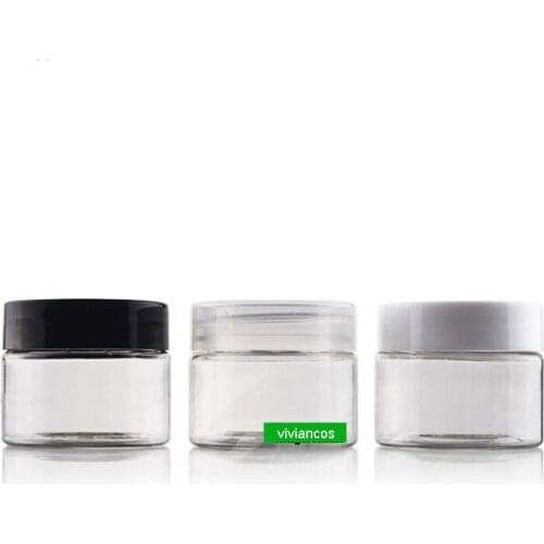 300Pcs 20g/ml Cosmetic Empty Jar Pot Eyeshadow Makeup Face Cream Container ,Plastic cream jar