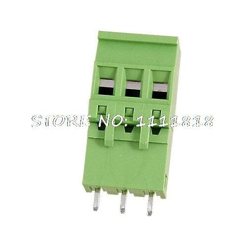 5 Pcs 3P 3 Way Screw Terminal Block Connector 15A 5.08mm Pitch