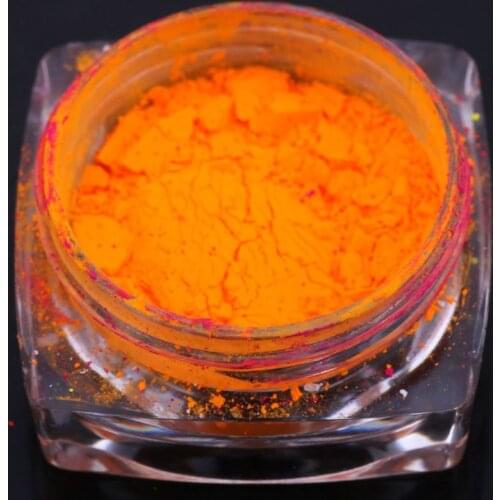 8Pcs Fluorescent UV Pigment Powder Black Light Reactive Luminous Glow in the Dark Resin Pigment Kit Jewerly Making Tool