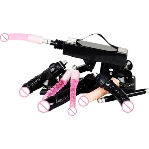 Automatic Sex Machine Female Vibrator with 7 Dildos for Women Masturbator Retractable Sex Toy Love Machine Sex Products