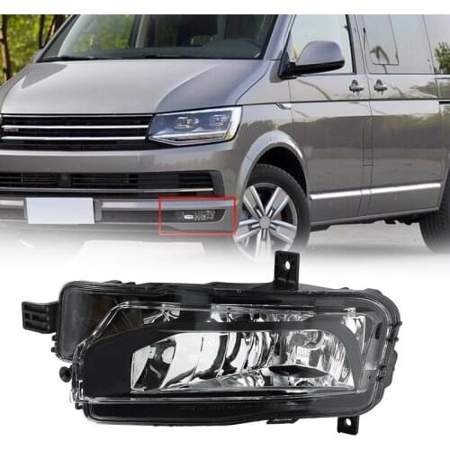 DHBH-Car Front Bumper Fog Lamp Fog Lamp Assembly Suitable for Multivan Caravelle T6 T7 2016 2017 2018 2019