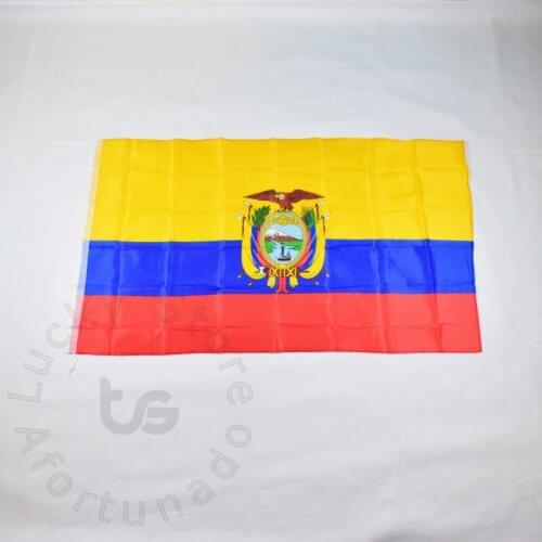 Ecuador 90*150cm flag Hanging Ecuador National flag for meet,Parade,party.Hanging,decoration