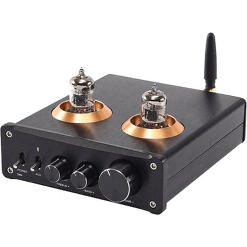 6J1 TPA3221 Electronic Tube Digital Power Amplifier 2.1 (QCC3034 Bluetooth 5.0)