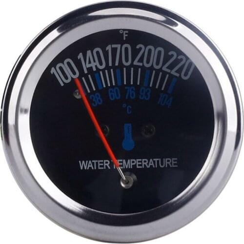 Water Temp Celsius Gauge 2" 52mm Digital Car Temperature Gauge 12V 100-200℃ LED With Water Temp Joint Pipe Sensor Adapter Meter