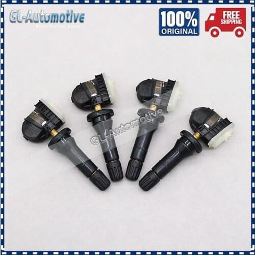 Set of (4) TPMS EV6T-1A180-CB Tire Pressure Sensor for Ford F-Series Ka+ Kuga Mondeo Ranger Tourneo Transit 3021 433MHz