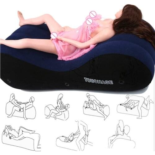 Inflatable Sex Sofa Bed Adult Sex Furniture for Couples Fun Sexy Toy Sexual Positions Cushions Pillow Chair BDSM Erotic Toys