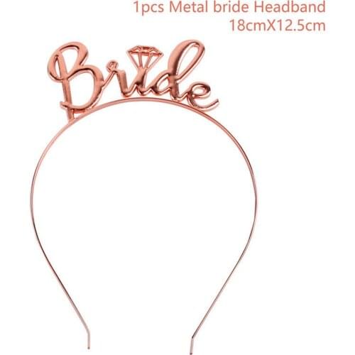 Bride to be Tiara Crown Bridal Hair Accessories Headband Bachelorette Party Wedding Bride Accessories Hair Ornamen For Women