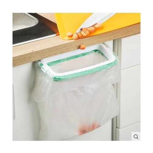 New Hangable Kitchen Garbage Rack Cabinet Door Hanging Garbage Bin Bracket Receiving Rack Garbage Bag Rack