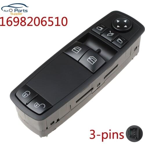 New A1698206510 A1698206410 Door Window Mirror Master Switch For Mercedes-Benz A W169 B W245 ML W164 R W251 GL X164